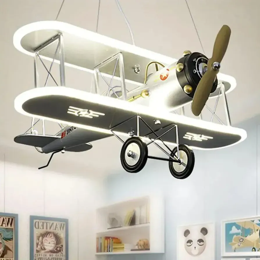Alessandro Design AVION 148W lustra LED avion argintie