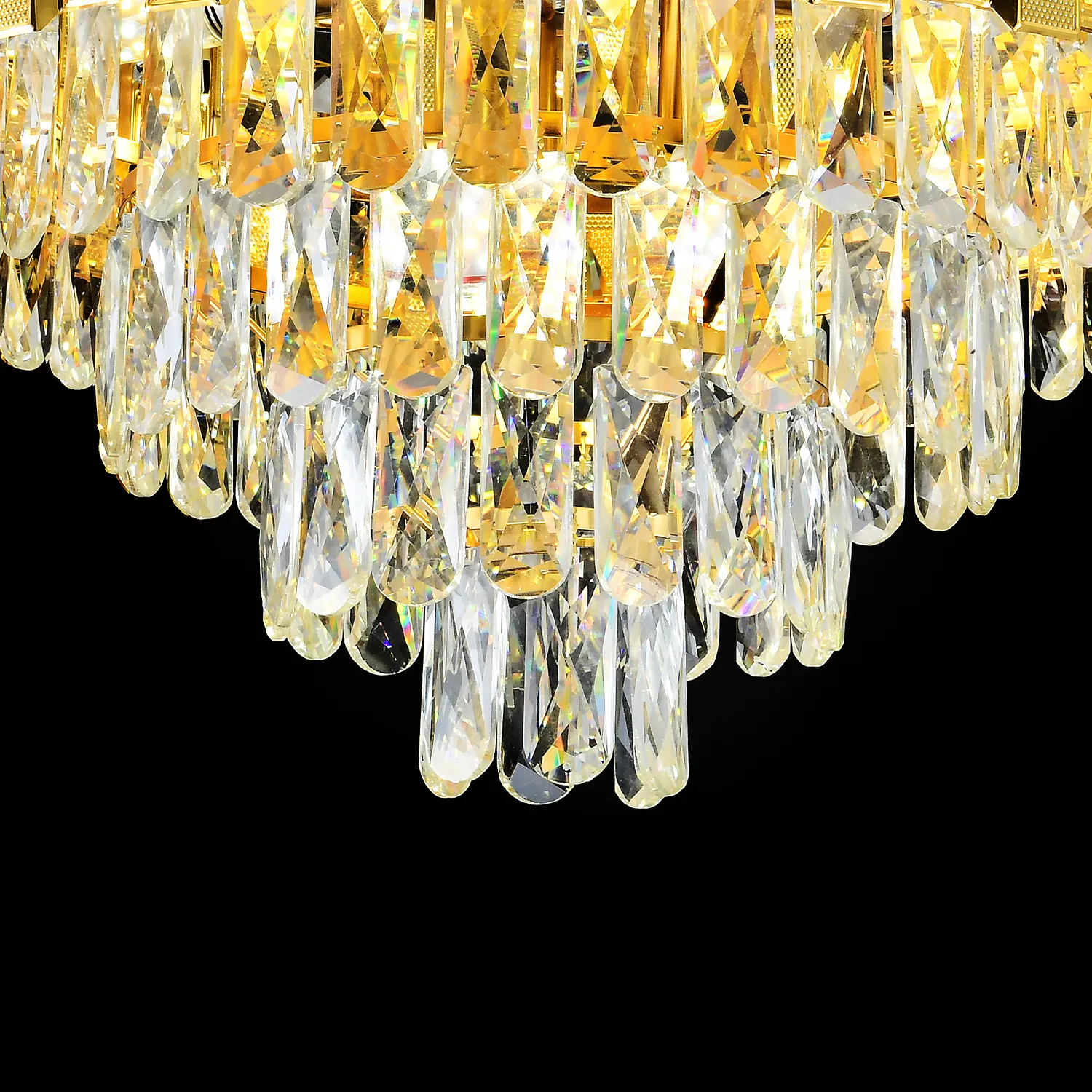 Alessandro Design Bran Mango candelabru cristal 8xE14 auriu D60