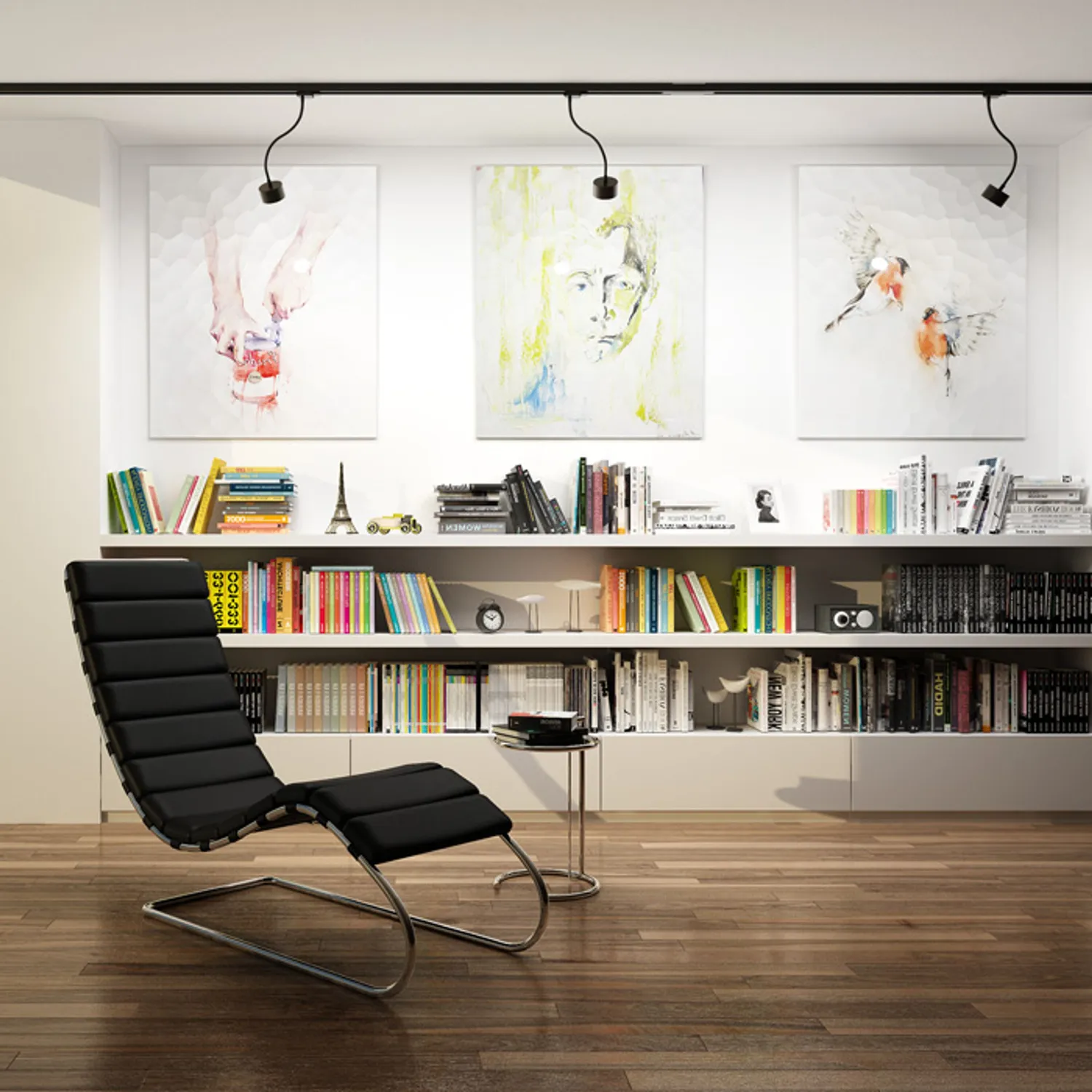 Rendl Light Studio Pixie spot sina negru GX53 flexibil