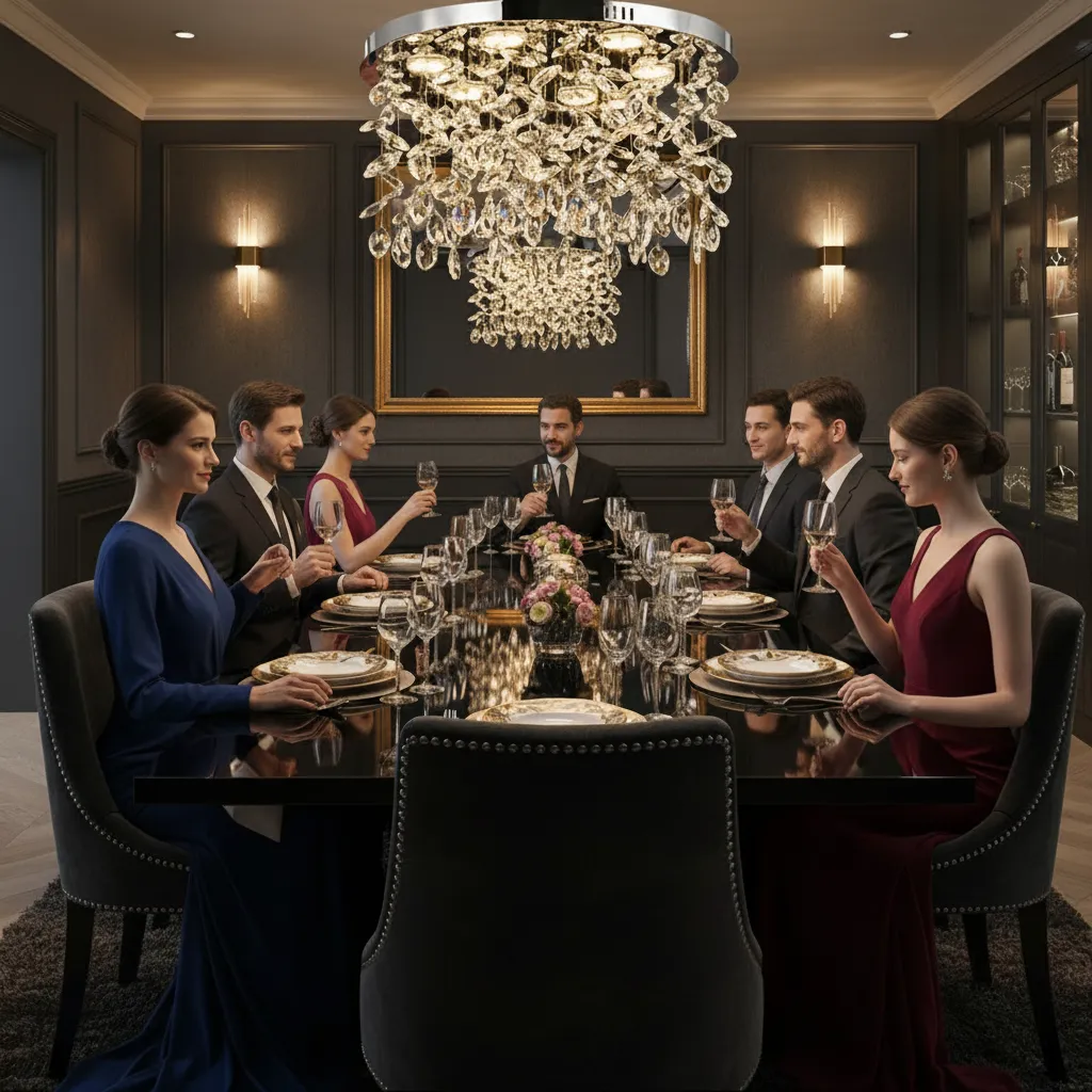 Alessandro Design LLC210/550CH candelabru LED crom 30W