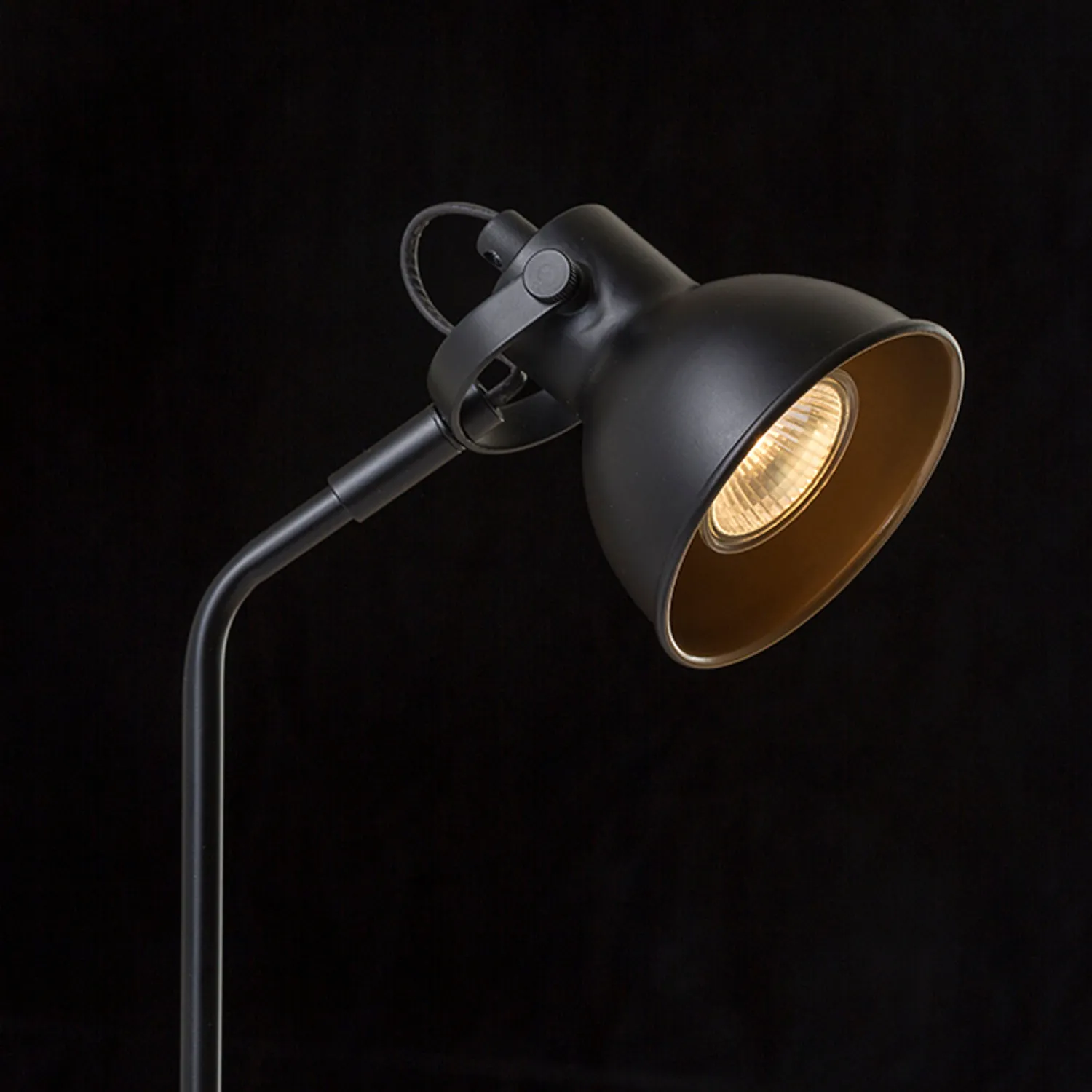 Rendl Light Studio Rosita lampa masa negru auriu GU10