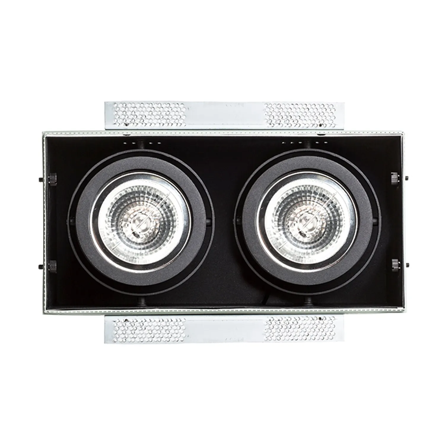 Rendl Electra II G53 spot incastrat dublu negru 12V