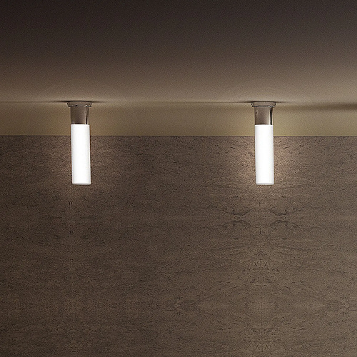 Rendl Light Studio Eight Tak plafoniera opal crom pentru baie