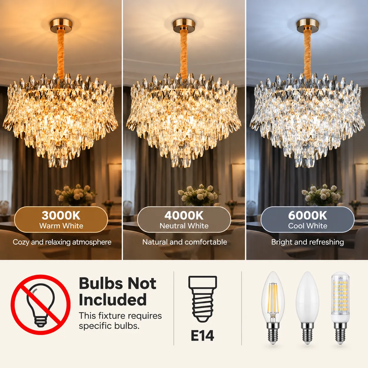 Alessandro Design Monarch Magno 12xE14 candelabru cristal auriu 60cm