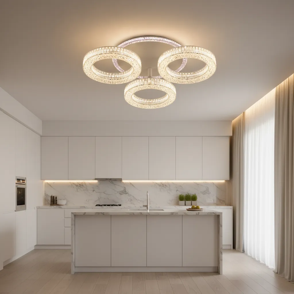 Alessandro Design RONDA Nobile lustră LED 46W albă dimabilă