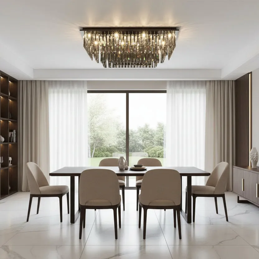 Alessandro Design Brady candelabru cristal 14xE14 gri