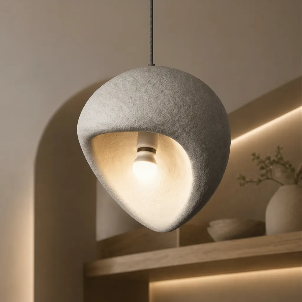 Alessandro Design Aera 30cm lustra suspendata E27 gri reglabila