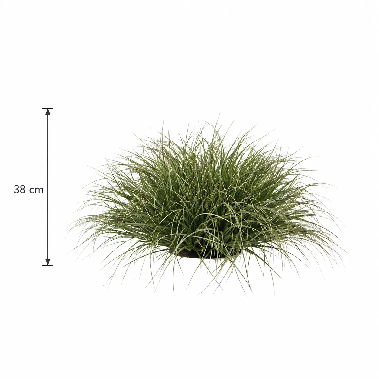 Alessandro Design tufa iarba artificiala 38cm verde inchis densa