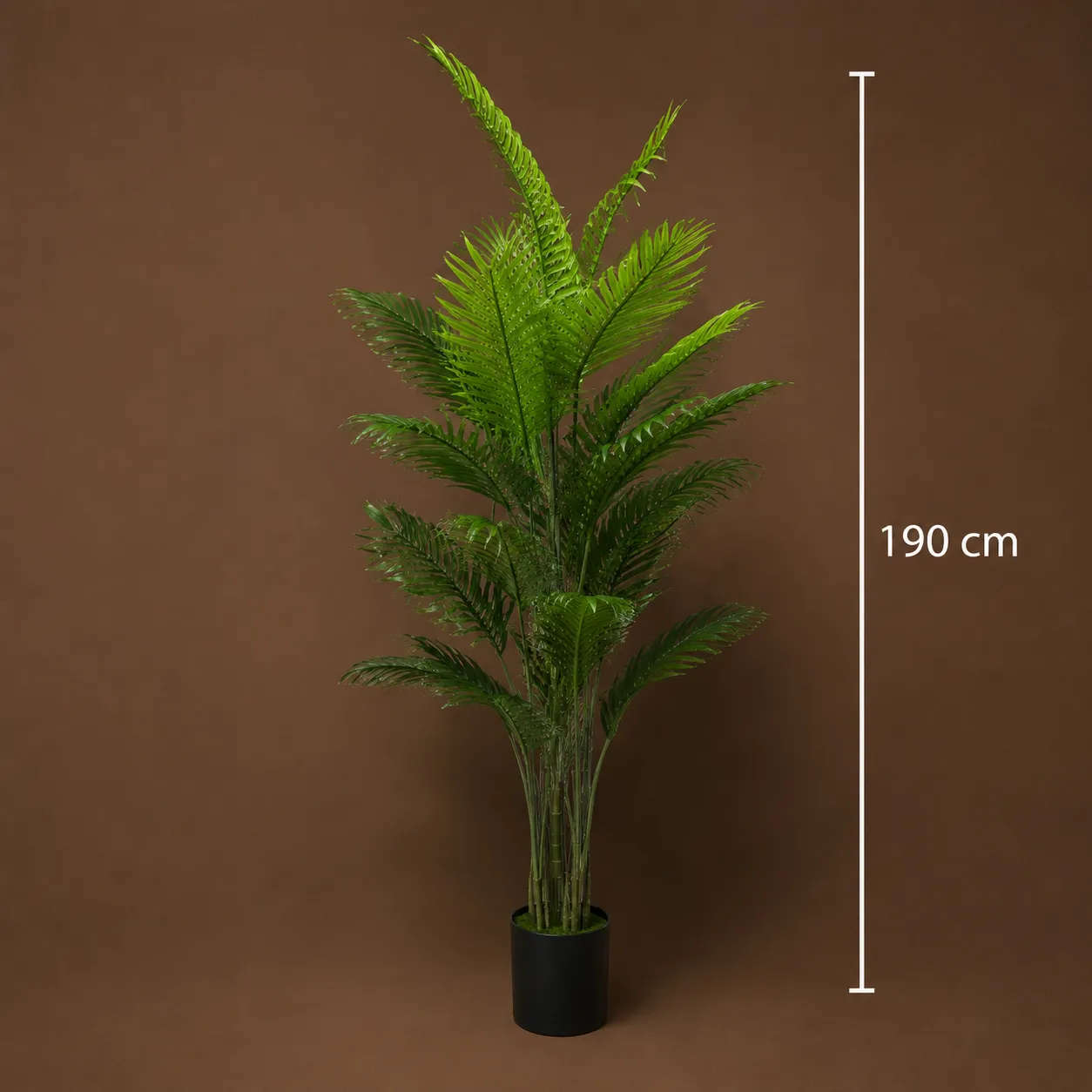 Alessandro Design Areca planta artificiala 190cm verde 25 frunze