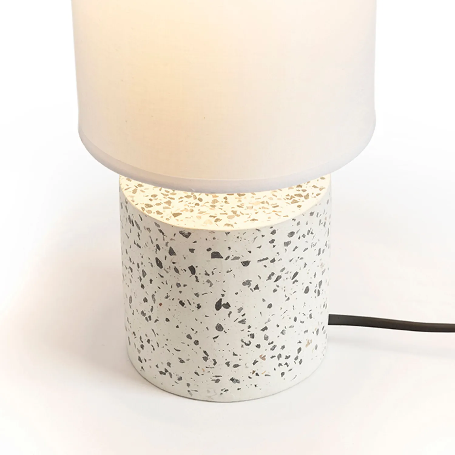 Rendl Light Studio Camino Bord veioza alb terrazzo