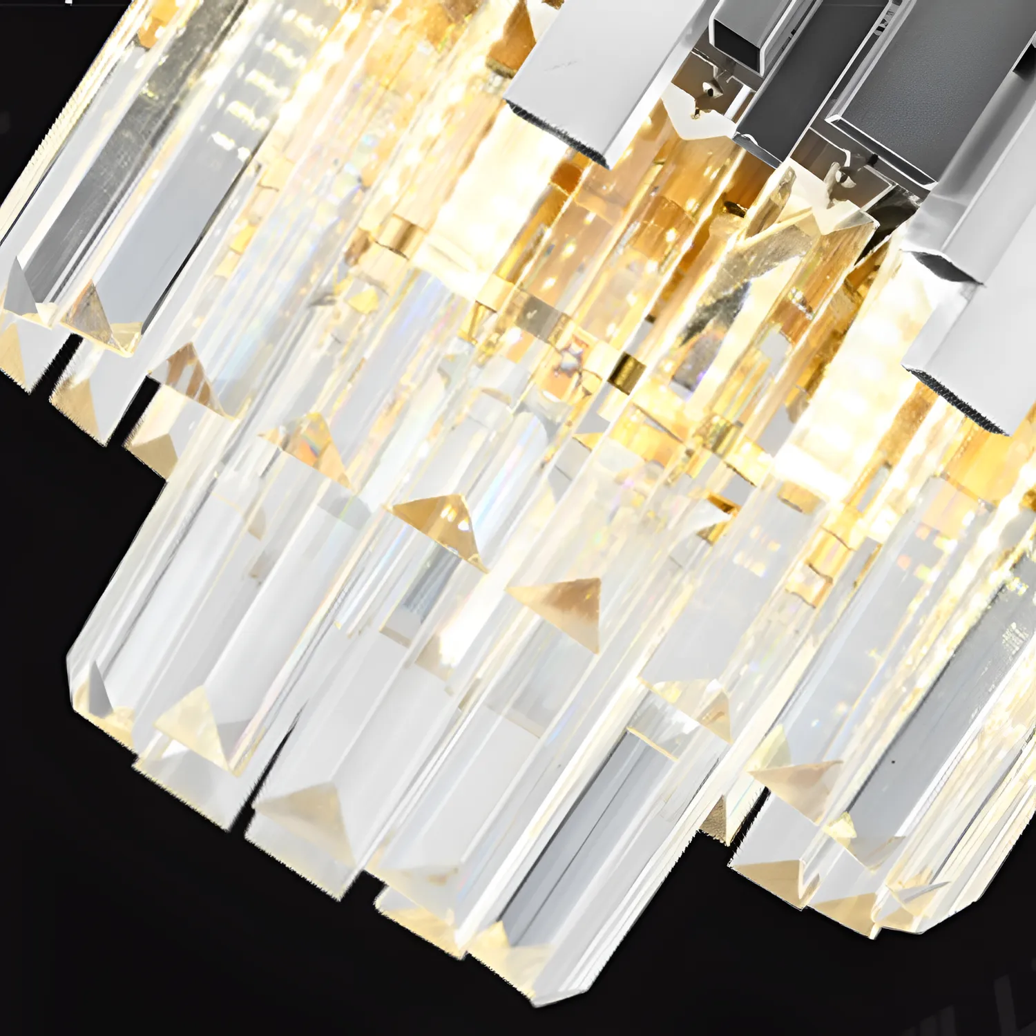 Alessandro Design BLOIS Eleganza candelabru cristal 48cm 8xE14