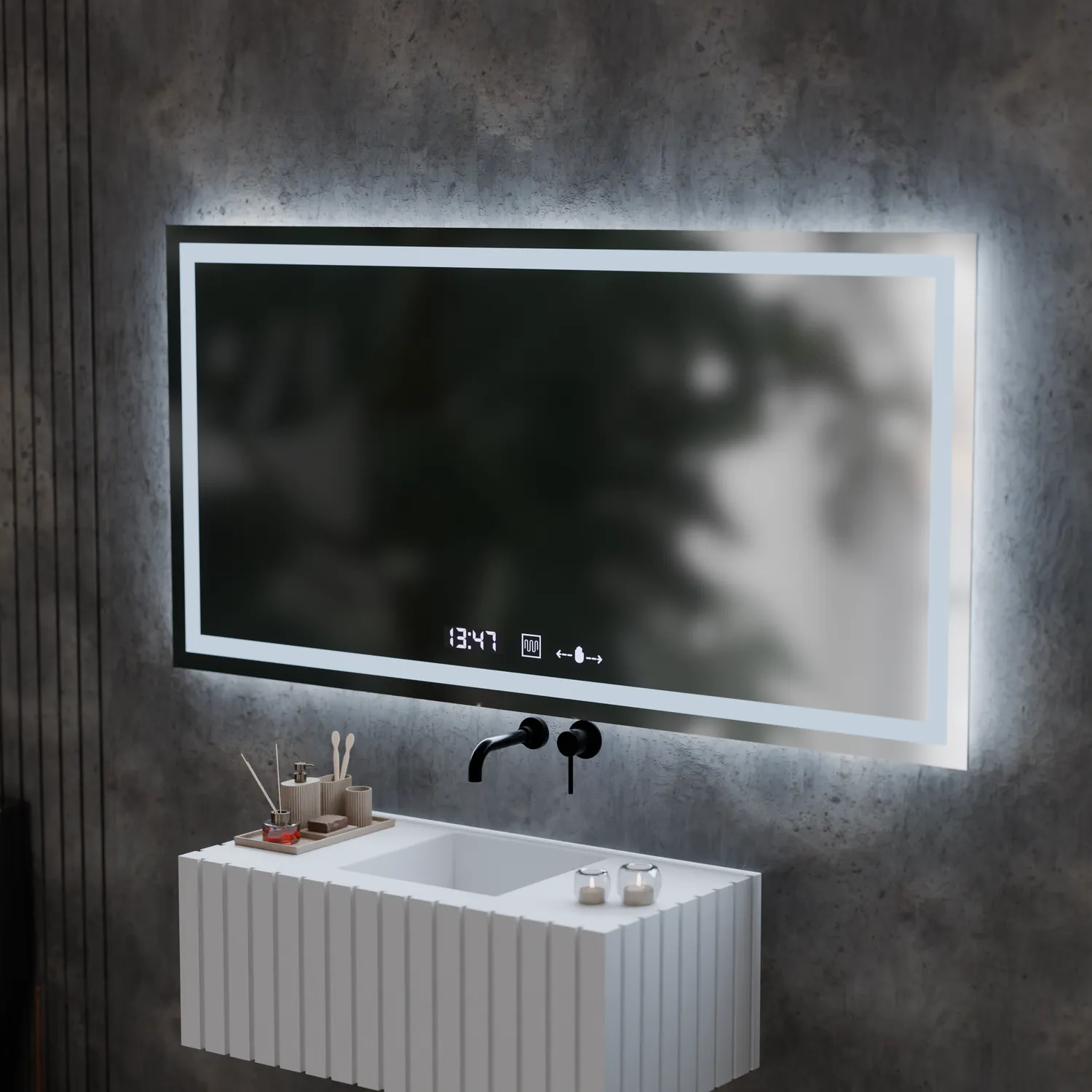 Alessandro Design Verite Marcello oglindă LED 120x60cm