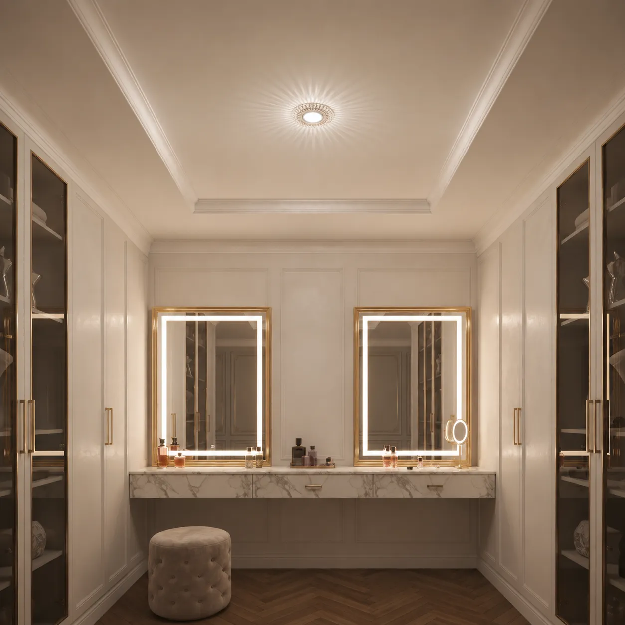 Alessandro Design Orbita spot LED 5W rotund bronz antic