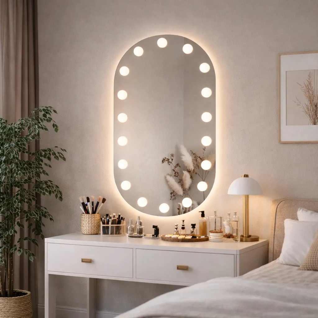 Alessandro Design Infinitium oglinda LED 60x80cm touch 4000K