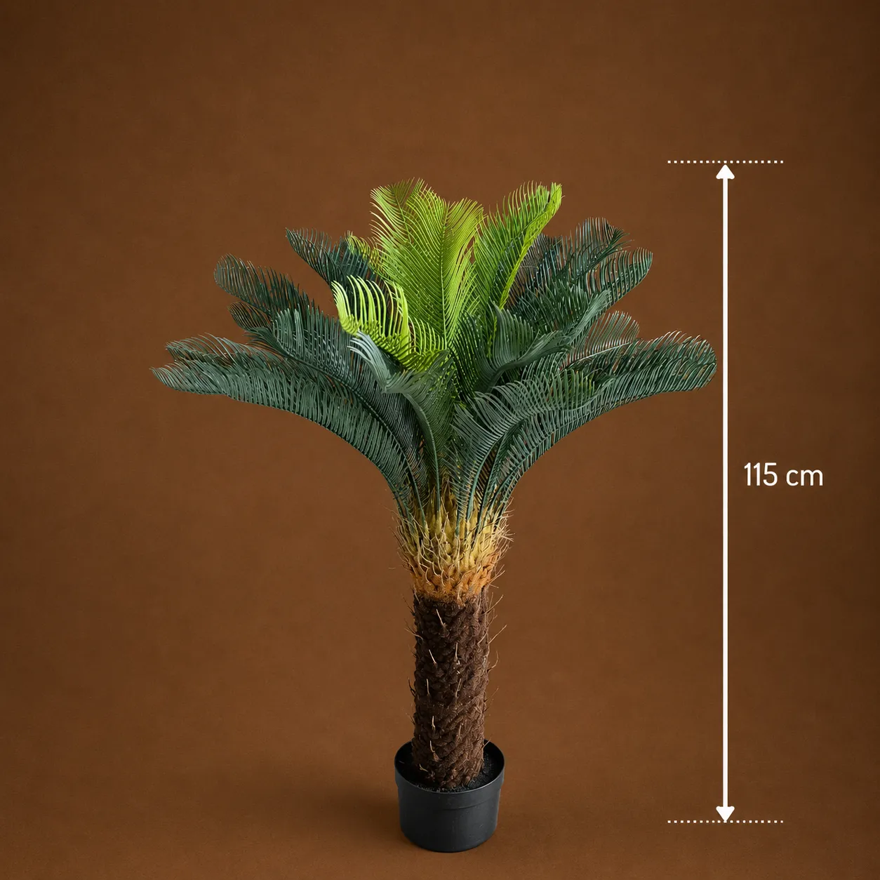 Alessandro Design palmier artificial verde 115cm 36 frunze