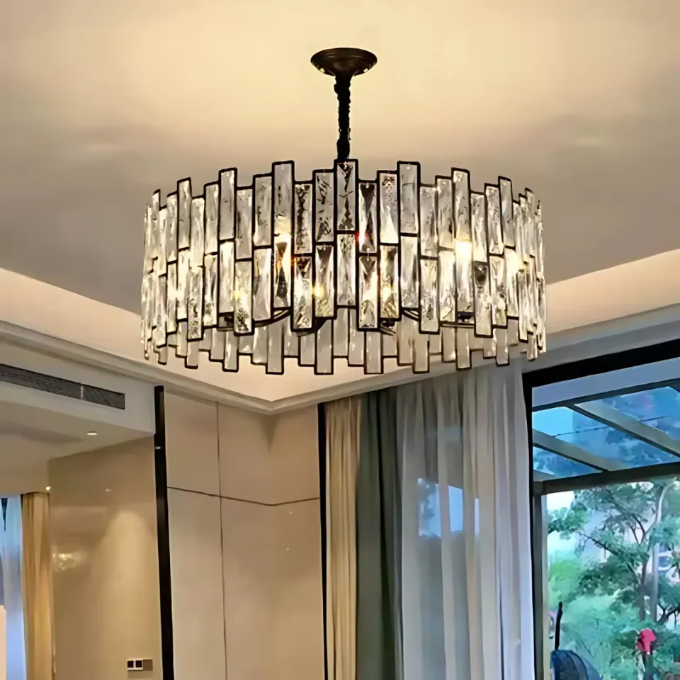 Alessandro Design Malbork Eleganza candelabru 8xE14 negru 49cm