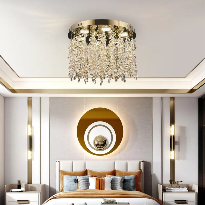 Alessandro Design LLC213/400GD candelabru cristal LED 22W auriu