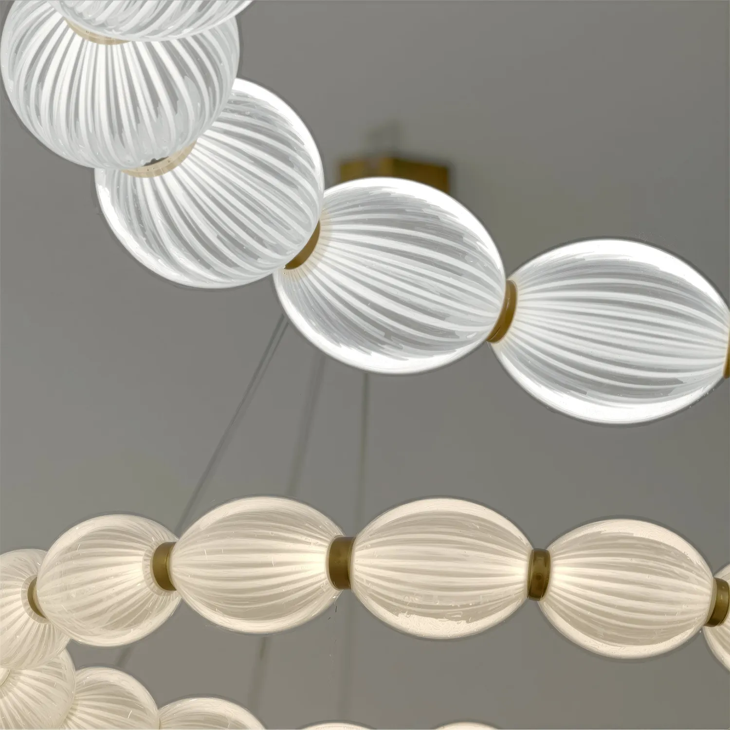 Alessandro Design Fausto II lustra LED aurie 42W