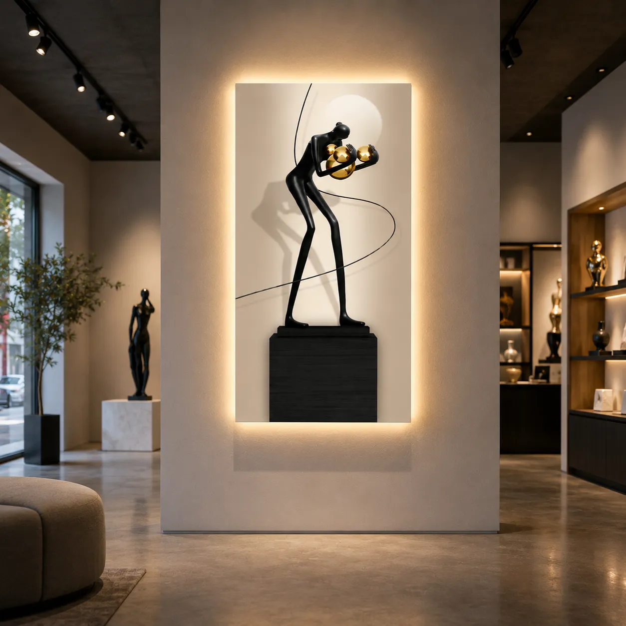 Alessandro Design Dance of Spheres tablou LED 60x120cm 24W