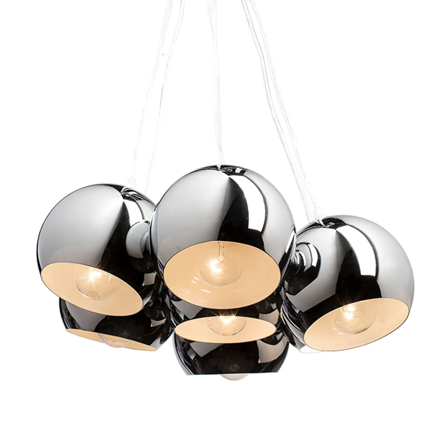 Rendl Light Studio Astromet lustra crom 7xE27
