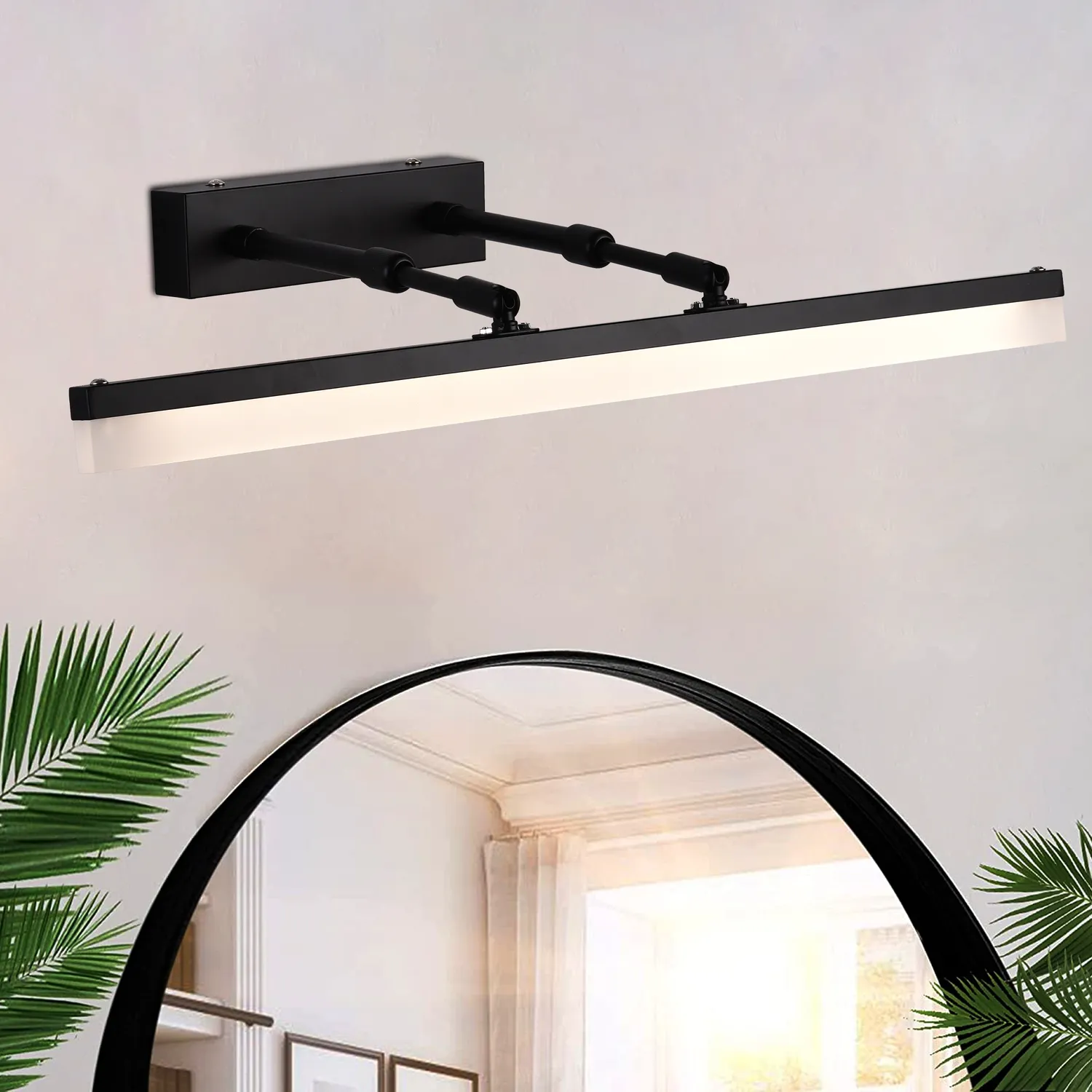 Alessandro Design Malawi aplica LED liniara 6W neagra 3 culori