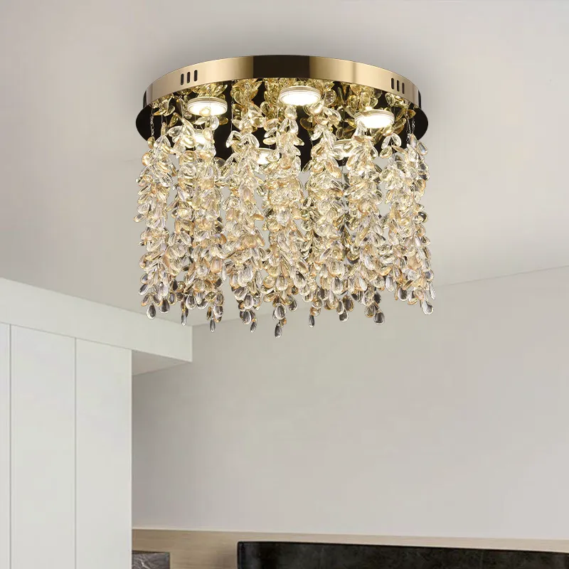 Alessandro Design LLC213/400GD candelabru cristal LED 22W auriu