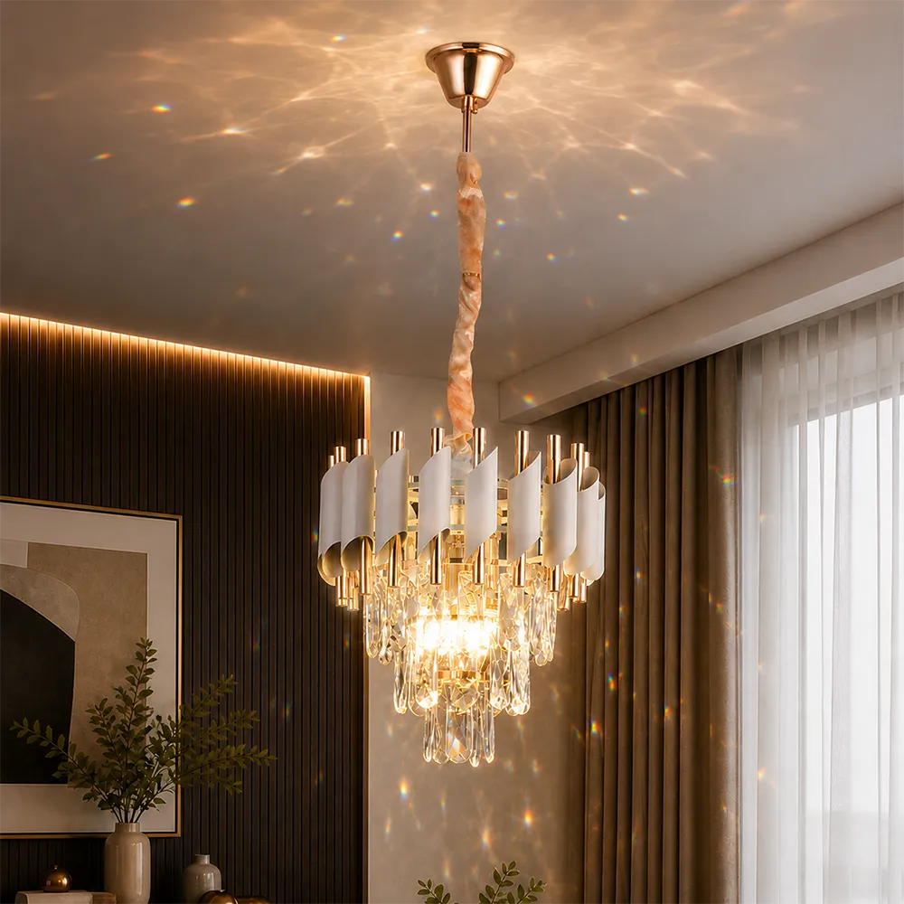 Alessandro Design VERSAILLES Petito candelabru 3xE14 auriu 30cm