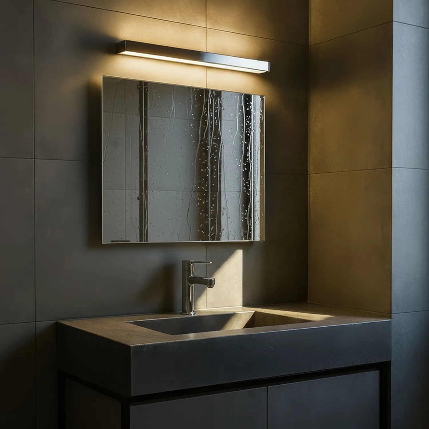 Rendl Light Studio Marina 60 aplica perete crom baie