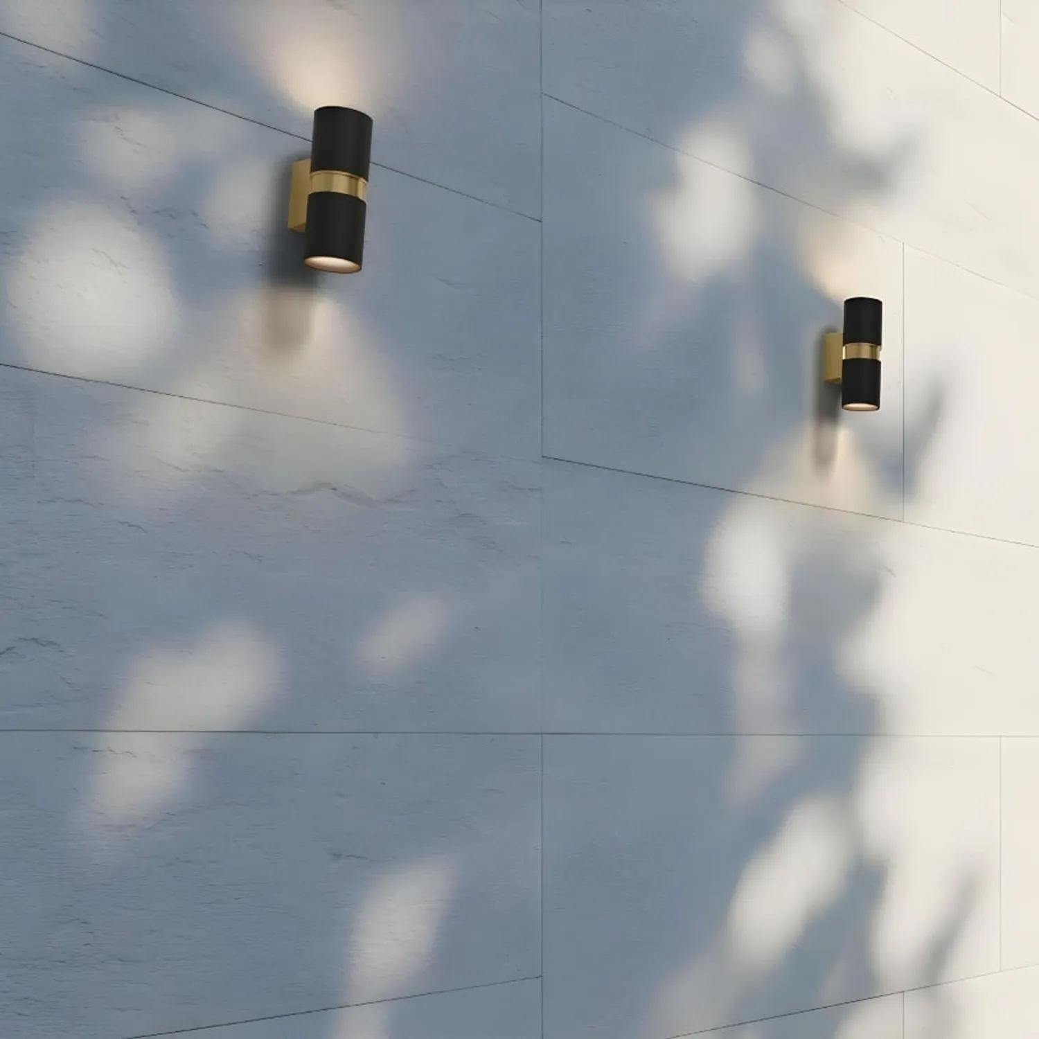 Rendl Light Studio Mano aplica exterior alama/negru 2xGU10