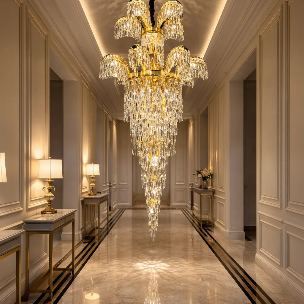 Alessandro Design Palace Regalis candelabru cristal 29xG9 D80cm