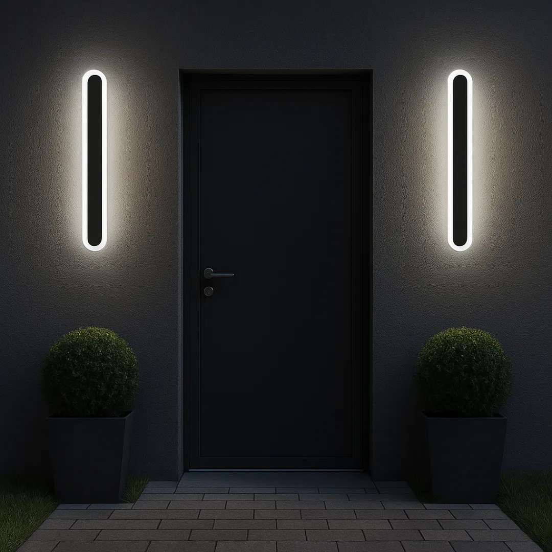 SUHA aplica LED exterior neagra 30cm 4W 4000K IP65