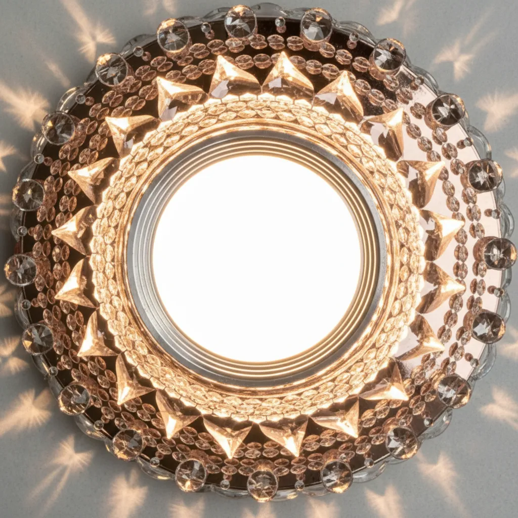 Alessandro Design Orbita spot LED 5W rotund bronz antic
