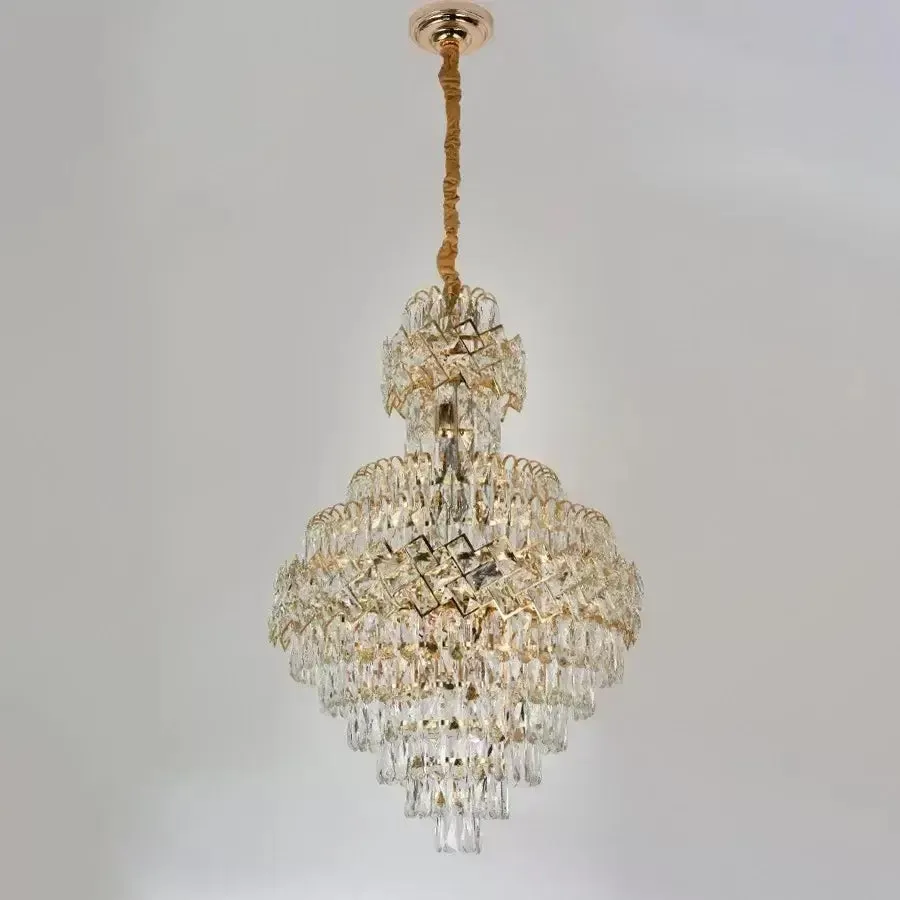 Alessandro Design WINDSOR Grande Supremo candelabru cristal auriu