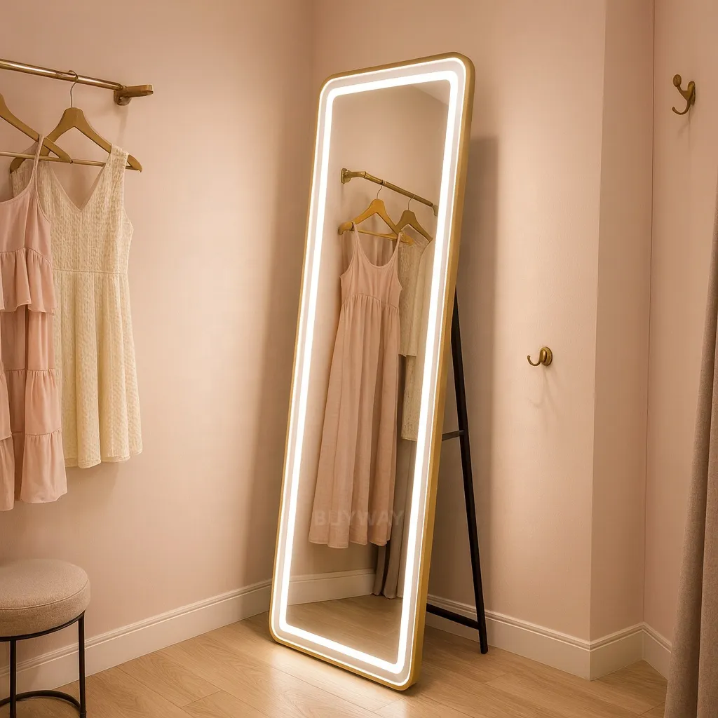 Alessandro Design Couture oglinda LED aurie 50x160cm