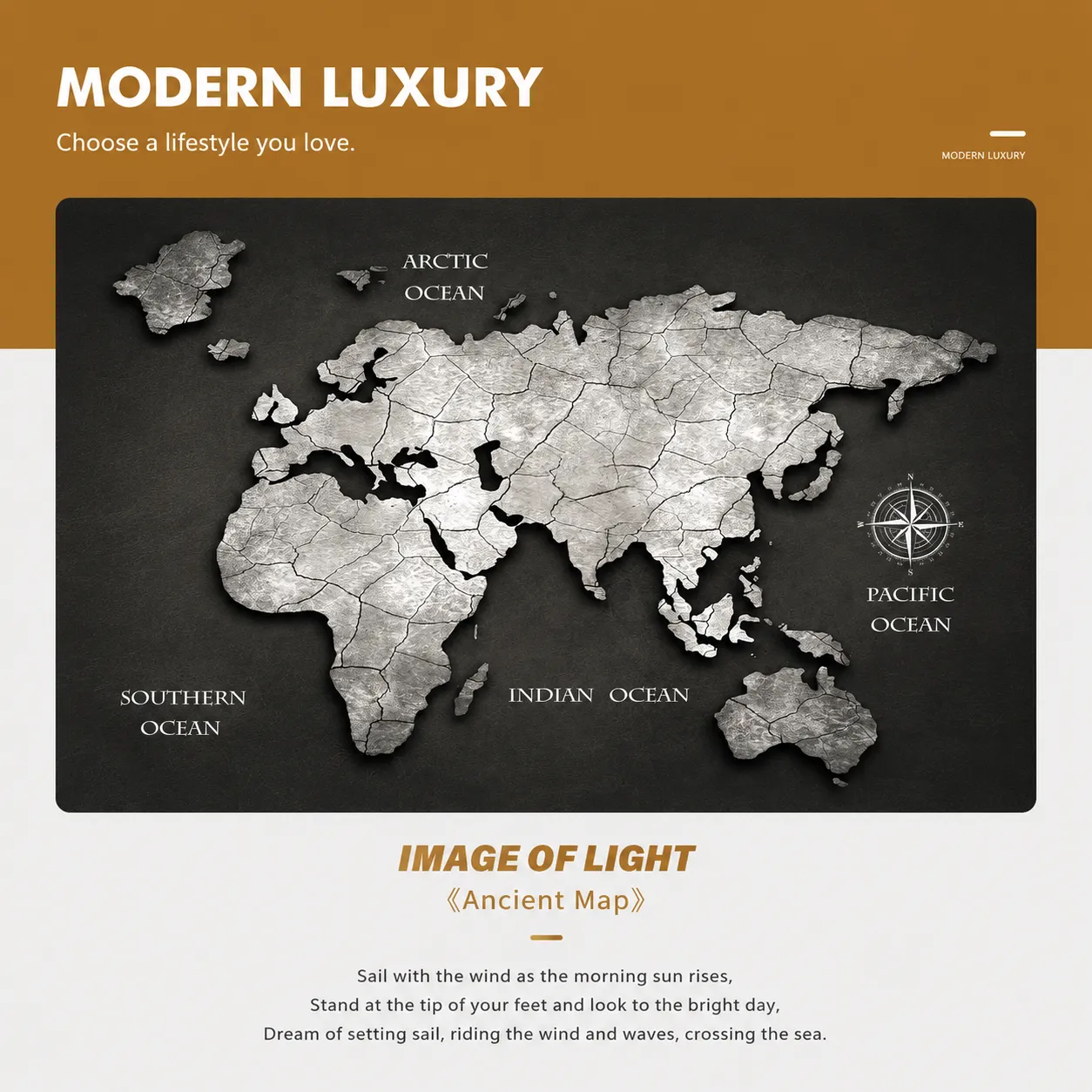 Alessandro Design World Map tablou decorativ LED 120x60cm neutru