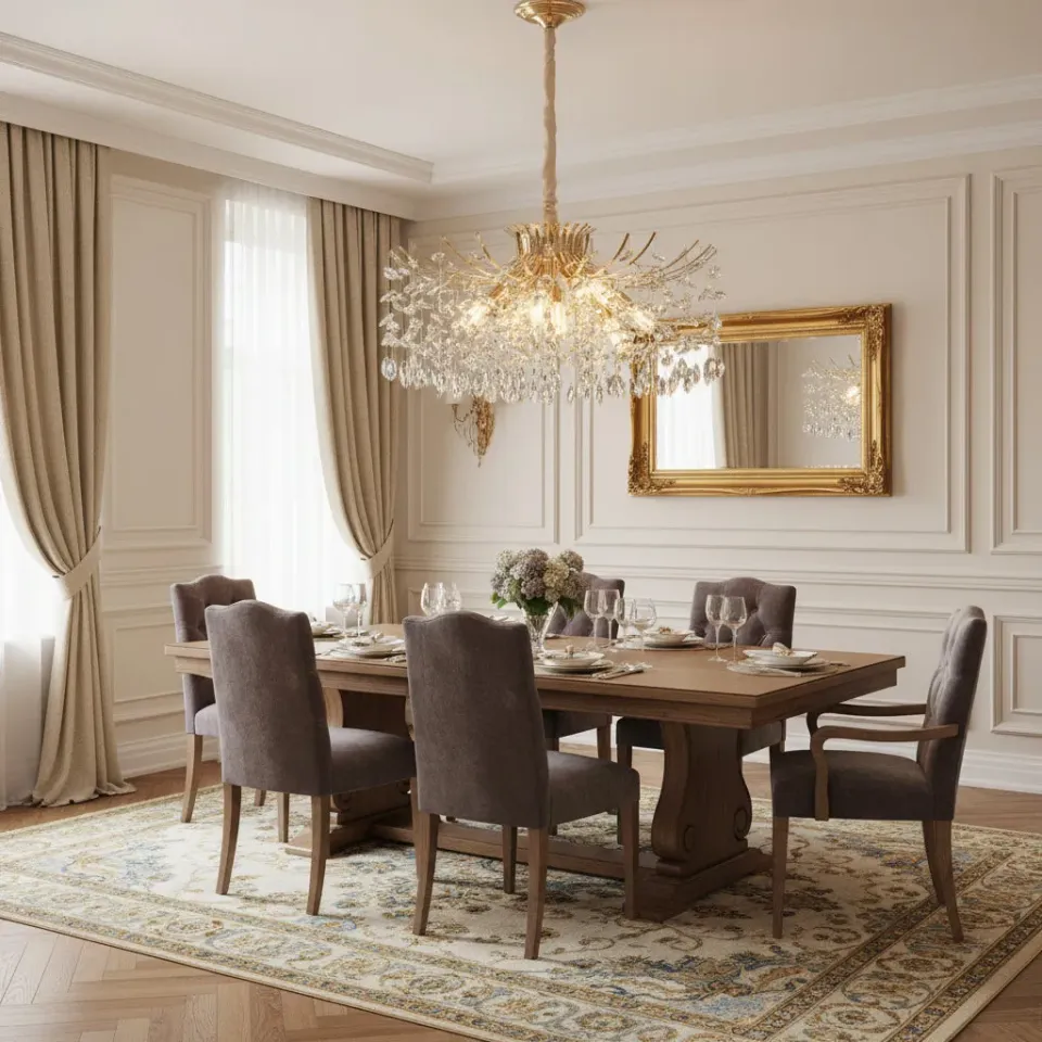 Alessandro Design Prowes Regalis candelabru 14xE14 D80 auriu
