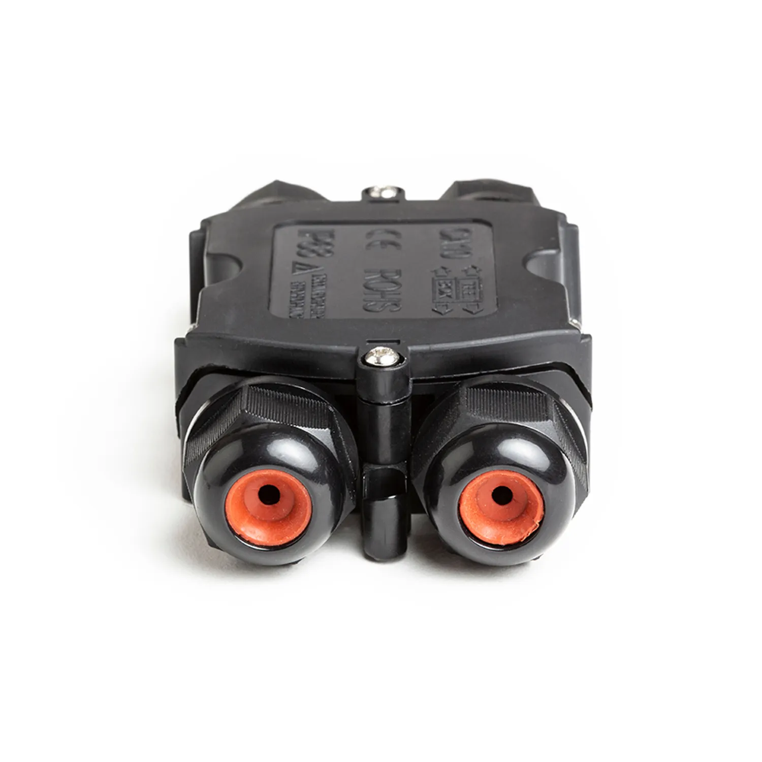 Rendl doza conexiuni IP68 neagra 2x1,5