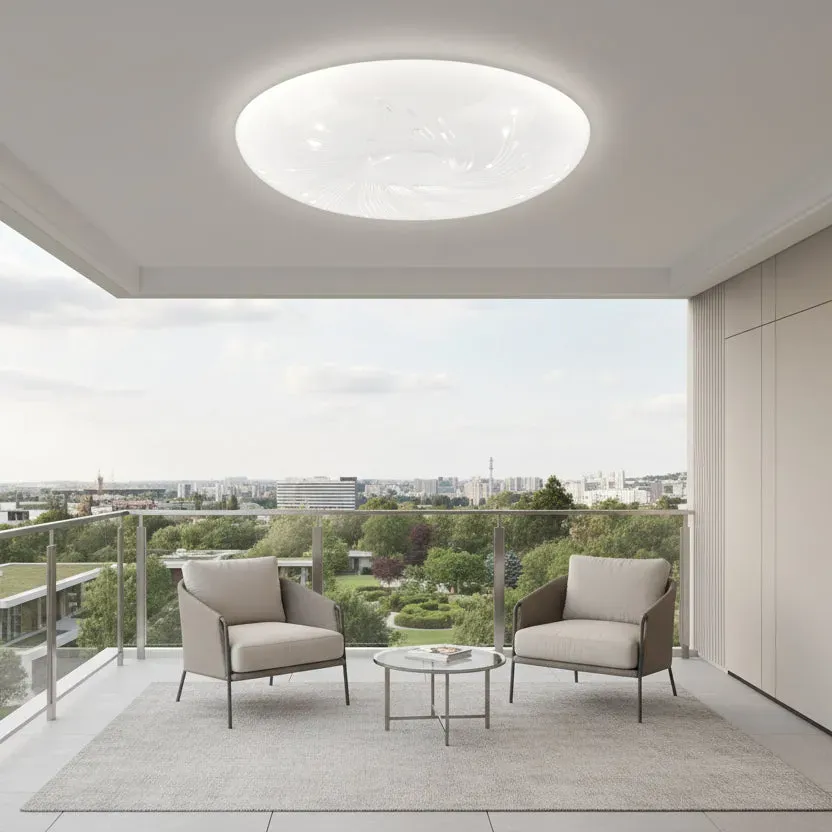 Alessandro Design Flux plafoniera LED 23cm 22W alba 3 culori