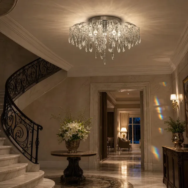 Alessandro Design LUMIRA Eleganza candelabru cristal 48cm