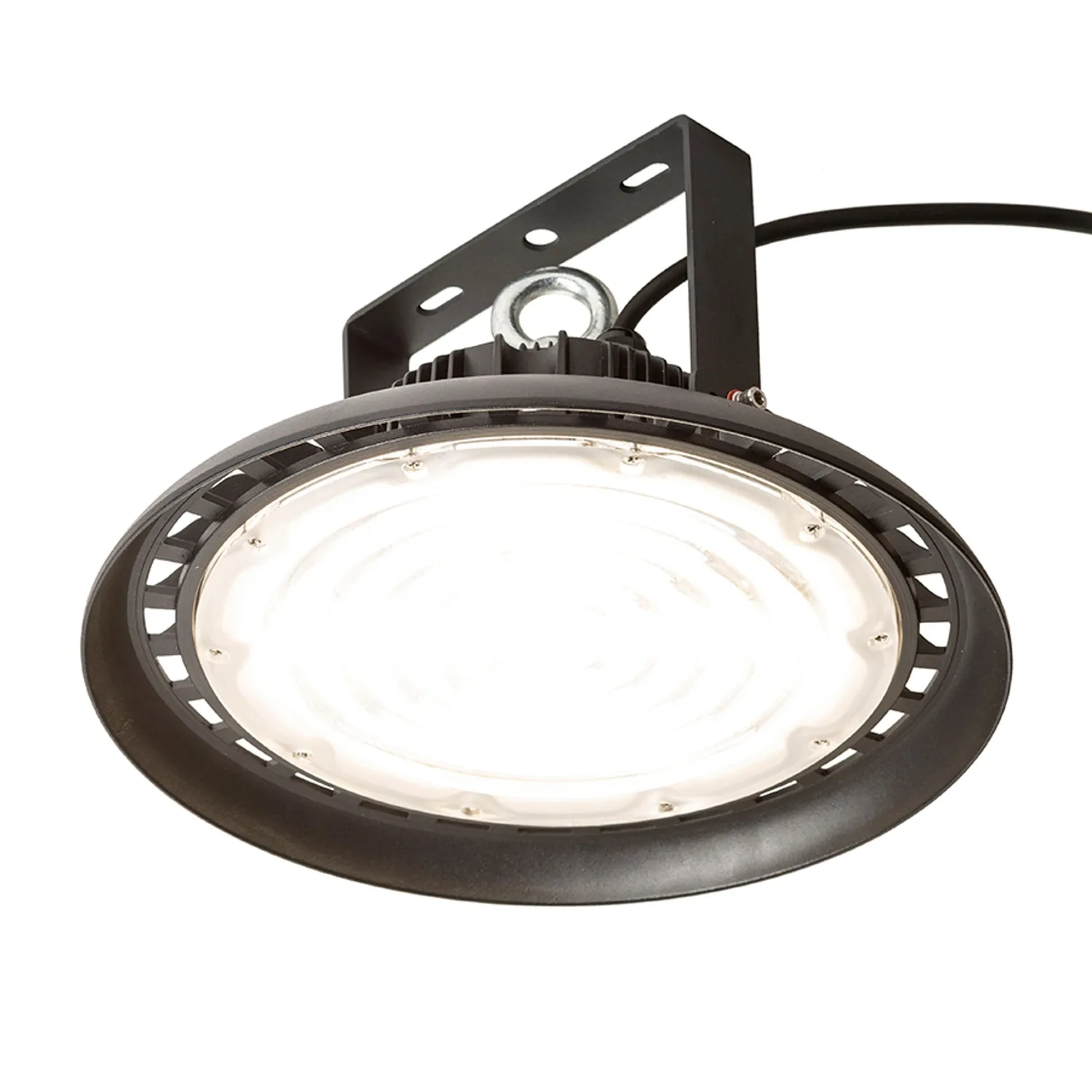 Rendl Megalos Pro 30 pendul industrial LED negru high-bay