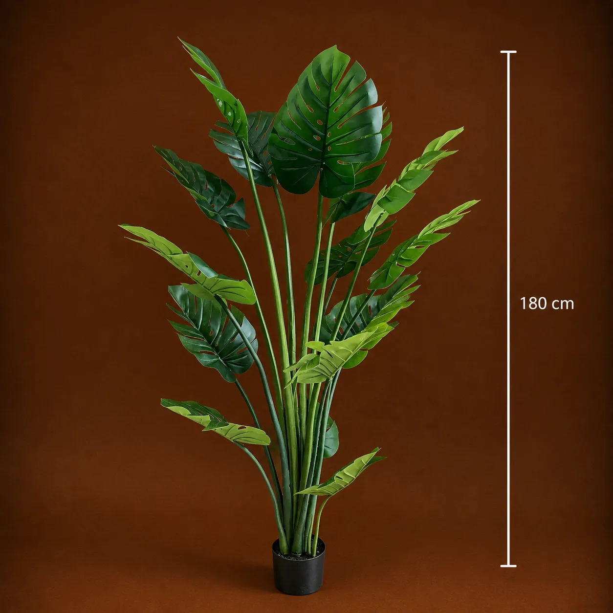 Planta artificiala Alessandro Design Monstera 180cm verde
