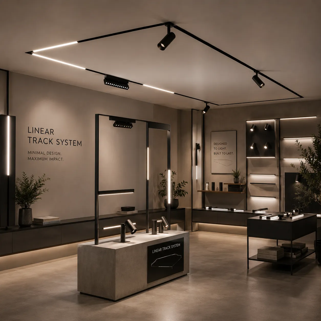 Alessandro Design ZARAFSHAN proiector sina 12W negru lumina neutra