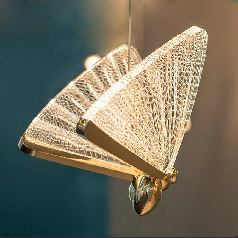 Alessandro Design Butterfly lustra LED 9W aurie 3000-6000K