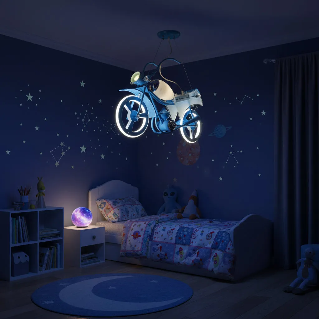 Alessandro Design MOTO 40W lustra LED copii motocicleta