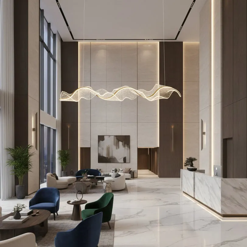 Alessandro Design AMI lustra LED 63W aurie liniara 120cm