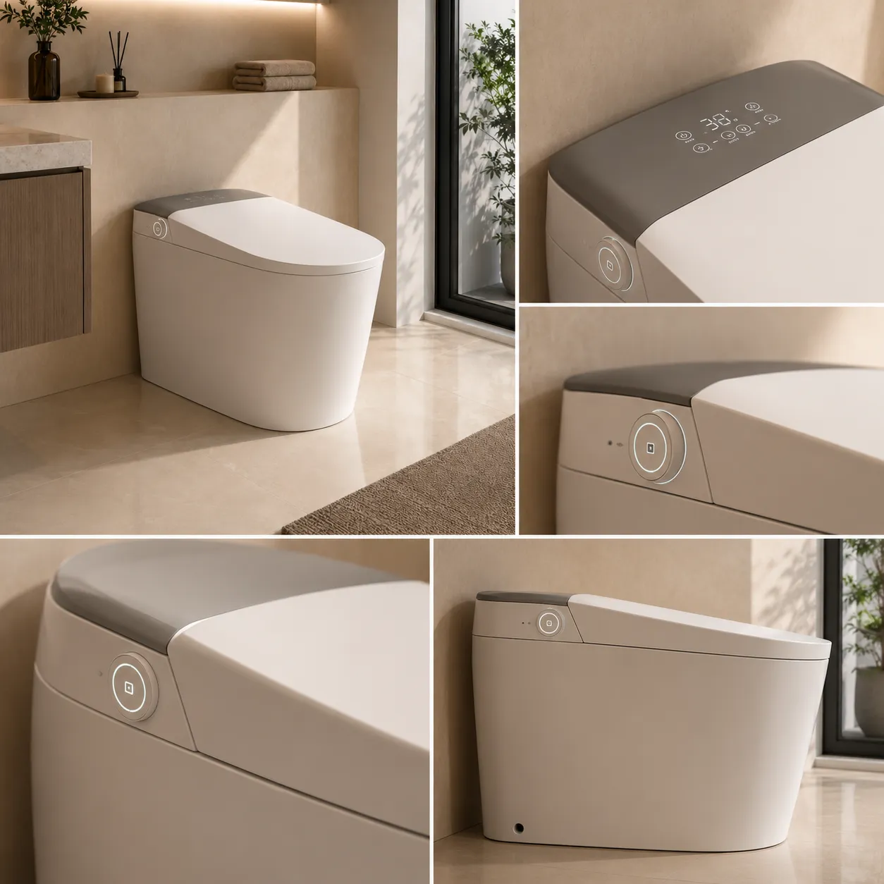 Alessandro Design Yukon vas WC smart alb premium