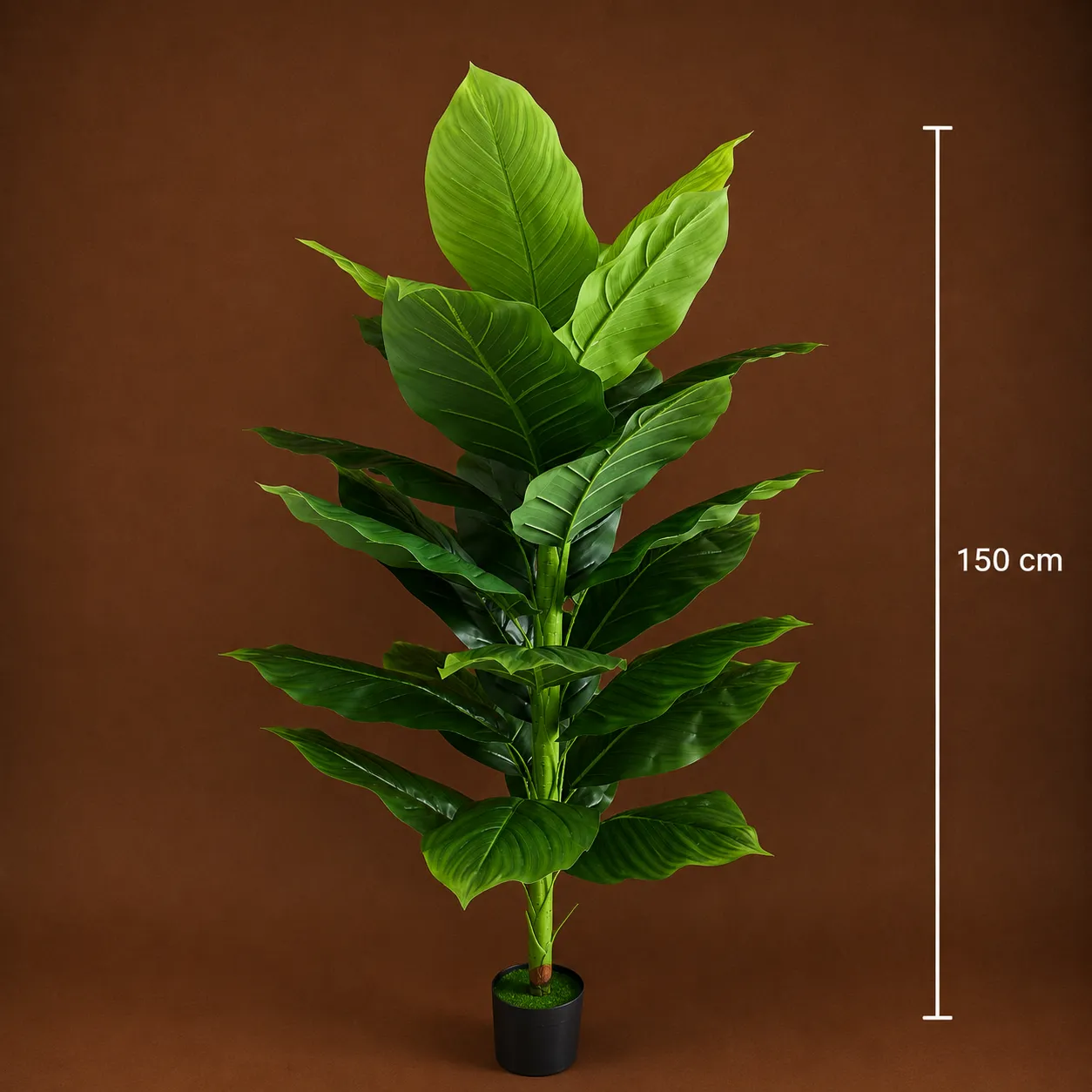 Alessandro Design Musa Banana Planta Artificiala Verde 150cm