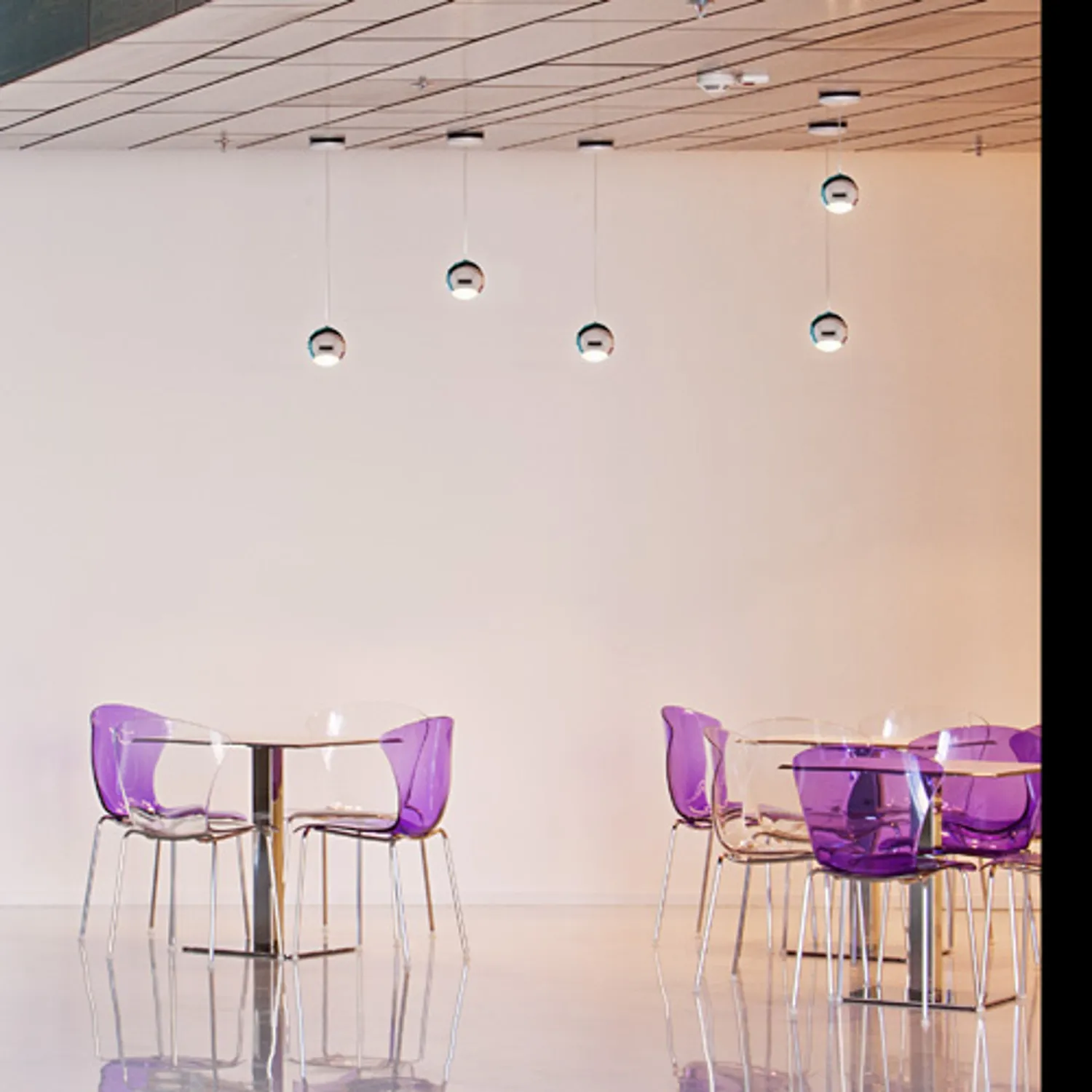 Rendl Light Studio Glossy Pendel pendul LED crom cu LED integrat