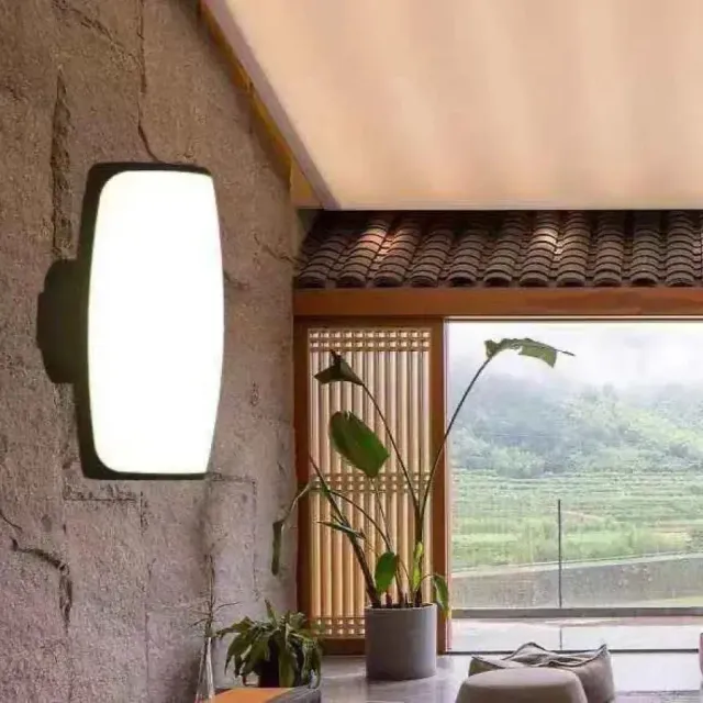Alessandro Design Casian lampa exterior LED 20W alb-negru