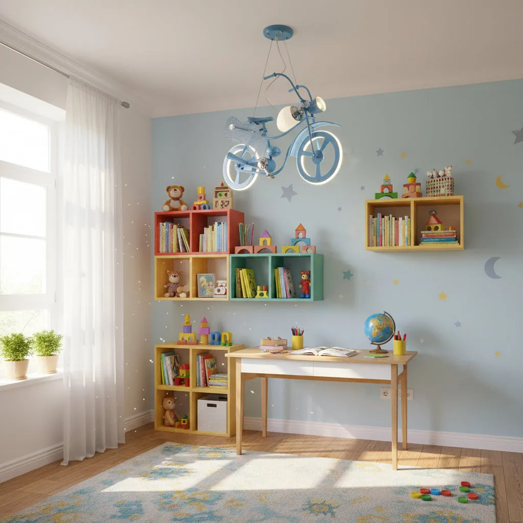 Alessandro Design MOTO 40W lustra LED copii motocicleta